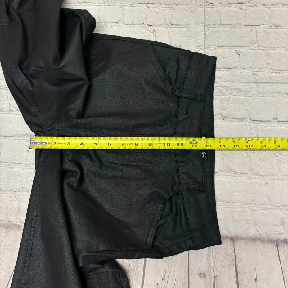 OAT New York Women Wide Leg Jeans Size 8/29 Black Denim D015 -15 - Picture 5 of 16